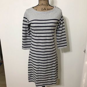 LL Bean  . Stripped cotton dress